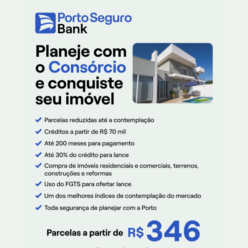 Consórcio de imóvel Porto Seguro